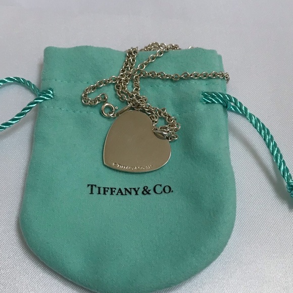 Tiffany & Co. Beaded Heart Necklace - Picture 2 of 2
